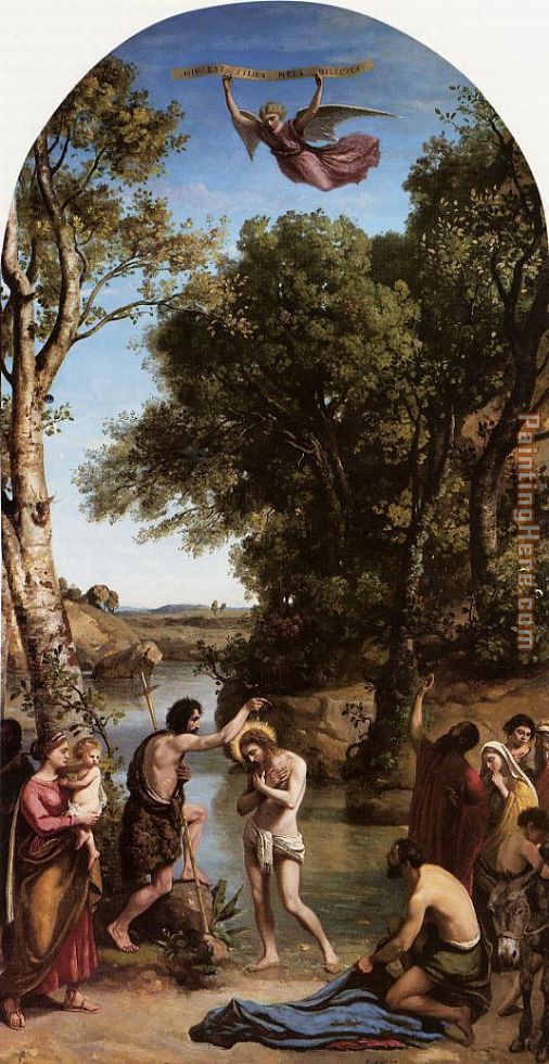 Jean-Baptiste-Camille Corot The Baptism of Christ